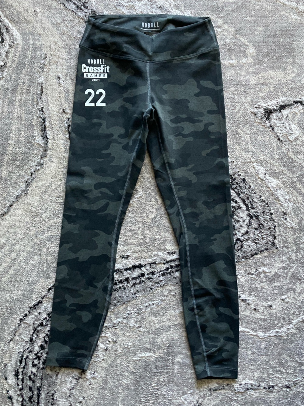 NOBULL Dark Green Camo Leggings